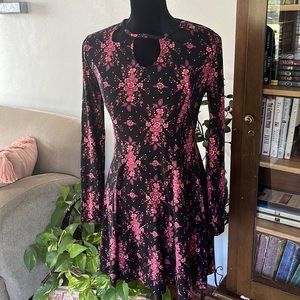 Mudd floral long sleeve dress